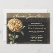 Uitnodigingen voor huwelijksverjaardag (Voorkant)