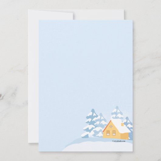 Uitnodigingen voor ijsbaan (Achterkant)