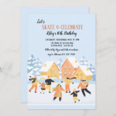 Uitnodigingen voor ijsbaan (Voorkant / Achterkant)