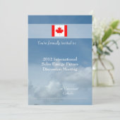 Uitnodigingen voor internationale, professionele v (Staand voorkant)