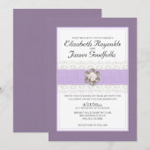 Uitnodigingen voor kant- en oorhuwelijk (Voorkant / Achterkant)