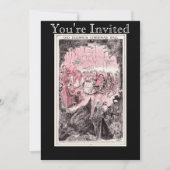 Uitnodigingen voor kerstfeest in het oude Fezziwig (Voorkant)