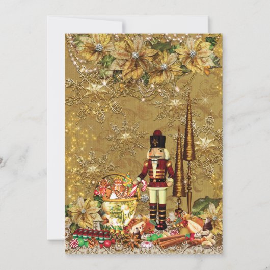 Uitnodigingen voor kerstfeestdagen (Achterkant)