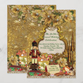 Uitnodigingen voor kerstfeestdagen (Voorkant / Achterkant)