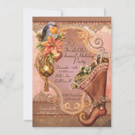 Uitnodigingen voor kerstfeestdagen