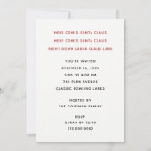 Uitnodigingen voor kerstfeestdagen (Achterkant)