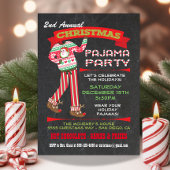 Uitnodigingen voor kerstfeestdagen in Chalkboard P