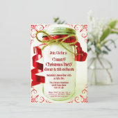 Uitnodigingen voor kerstfeestdagen in het land Mas (Staand voorkant)