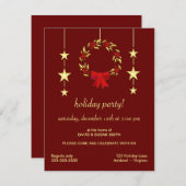 Uitnodigingen voor kerstfeestdagen in Oost-Timor (Voorkant / Achterkant)