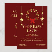 Uitnodigingen voor kerstfeestdagen in Oost-Timor (Voorkant / Achterkant)