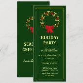 Uitnodigingen voor kerstfeestdagen in Oost-Timor (Voorkant / Achterkant)