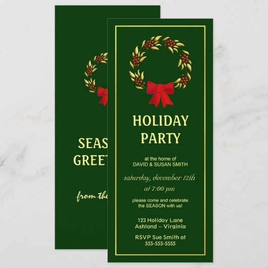 Uitnodigingen voor kerstfeestdagen in Oost-Timor (Voorkant / Achterkant)