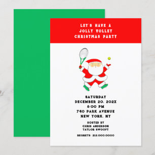 Uitnodigingen voor kerstfeestdagen in Tennis