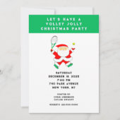 Uitnodigingen voor kerstfeestdagen in Tennis (Voorkant)