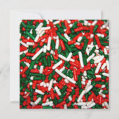 Uitnodigingen voor kerstfeestdagen van kantoor (Achterkant)