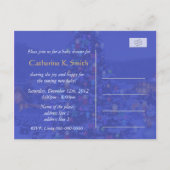 Uitnodigingen voor kerstfeestelijke steekpenningen (Achterkant)