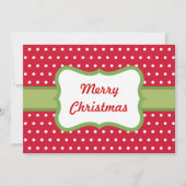 Uitnodigingen voor kerstkoekjes (Voorkant)