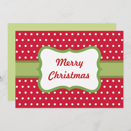 Uitnodigingen voor kerstkoekjes (Voorkant / Achterkant)