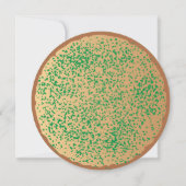 Uitnodigingen voor kerstkoekjesuitwisselingen (Achterkant)