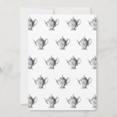 Uitnodigingen voor kerstthee (Achterkant)