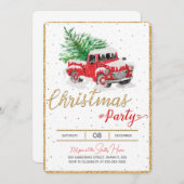 Uitnodigingen voor kerstvakantie (Voorkant / Achterkant)