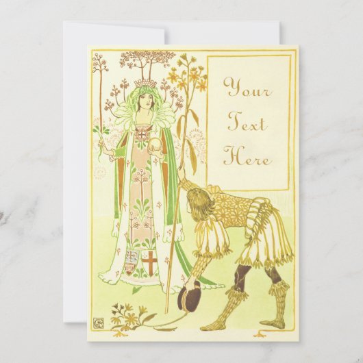 Uitnodigingen voor kinderfantasie (Voorkant)