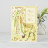 Uitnodigingen voor kinderfantasie (Staand voorkant)