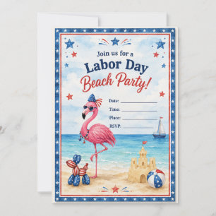 Uitnodigingen voor Labor Day-feestje