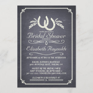 Uitnodigingen voor landelijke Hoefijzer Bridal Sho