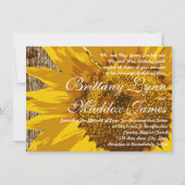 Uitnodigingen voor landelijke zonneschermen Rustic (Voorkant)