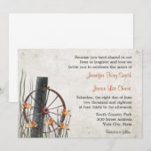 Uitnodigingen voor landwagenweduwen (Voorkant / Achterkant)