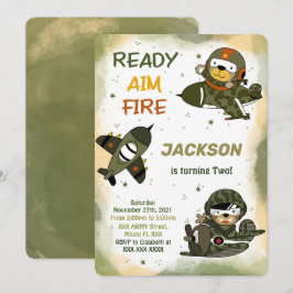 Uitnodigingen voor Legerverjaardag