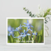 Uitnodigingen voor lentebommen (Staand voorkant)