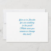 Uitnodigingen voor lentebommen (Achterkant)