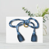 Uitnodigingen voor lintkoolstokken (Staand voorkant)