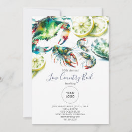 Uitnodigingen voor Low Country Boil-evenementen