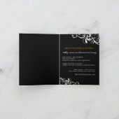 Uitnodigingen voor Maskeradebal - Notitiekaart (Binnen)