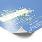 Uitnodigingen voor Mei-kroning van de Maagd Maria Foto Afdruk (Hoek)