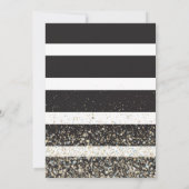 Uitnodigingen voor moderne kerstkerstfeestjes (Achterkant)