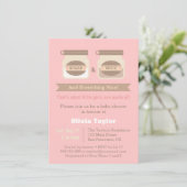 Uitnodigingen voor moderne suiker- en specerijenba (Staand voorkant)