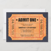 Uitnodigingen voor Movie Ticket (Voorkant)