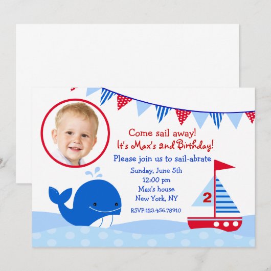 Uitnodigingen voor nieuwsuitnodigingen op groothan (Voorkant / Achterkant)