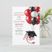 Uitnodigingen voor Nursing Graduation Party (Staand voorkant)