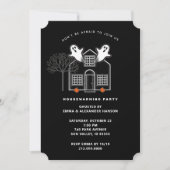 Uitnodigingen voor oktober housewarmingparty (Voorkant)