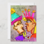 Uitnodigingen voor oudejaarsavond (Voorkant)