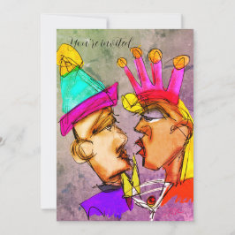 Uitnodigingen voor oudejaarsavond