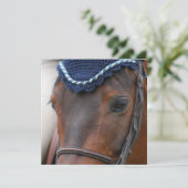 Uitnodigingen voor paardenprofiel (Staand voorkant)