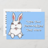 Uitnodigingen voor paasmakerij Pasen Kaarten op ma (Voorkant / Achterkant)