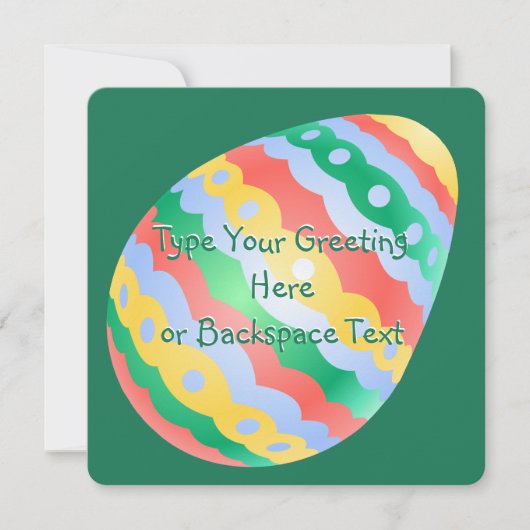 Uitnodigingen voor paasmakerij Pasen Kaarten op ma (Voorkant)