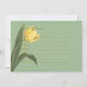 Uitnodigingen voor paasmakerij Pasen Kaarten op ma (Achterkant)